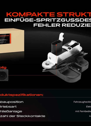 Frankberg 1x Serratura Portellone Posteriore per Seat Altea 5P1 Altea XL 5P5 5P8 5P8827505C1UQ
