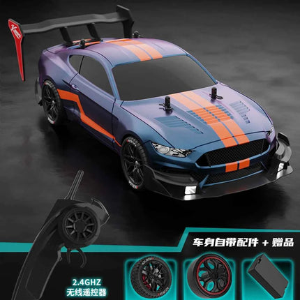 RTR MUSTANG 2.4G Drift Car 1:14 4WD Electric Remote Control Cars High Speed Racing Car RC Racing Car Toys for Children