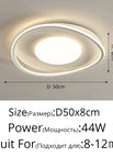 White ellipse 50CM / 3 Color No Remote