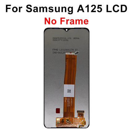 Display OLED da 6,5 pollici per Samsung Galaxy A12 Nacho LCD A127, Schermo Touch A12 LCD A125, Ricambi Display A02 A022