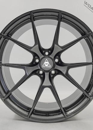 Cerchi in Lega Forgiati WOA VS-5RS Cromati Lucidi 5x112 5x120 6x139.7 5x114.3 da 17 18 19 20 Pollici per Apex Arc 8 Ml-10rt Vs-5rs