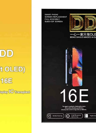 DD OLED LCD Display For iPhone 12 13 14 15 16 16e Pro Max Plus Mini LCD Display Touch Screen Digitizer Assembly Replacement