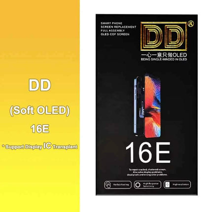 DD OLED LCD Display For iPhone 12 13 14 15 16 16e Pro Max Plus Mini LCD Display Touch Screen Digitizer Assembly Replacement