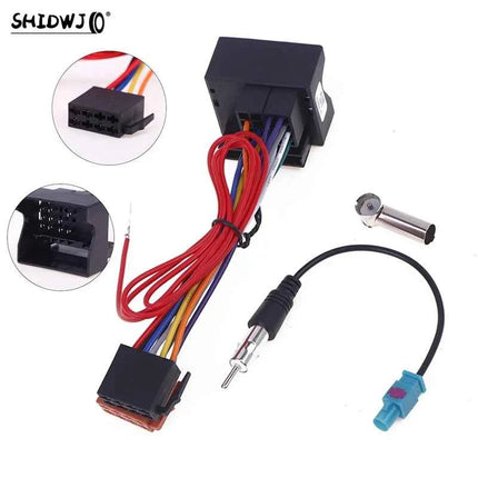 1 Set Car Stereo FM Audio ISO cablaggio cavo Antenna Radio cavo adattatore per 207 307 407 C3 C4 accessori Auto fai da te