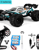 1:16 2.4G 4WD RC Car, 75km/h Blazing High Speed, Bright LED Lights, All-terrain Drift Vehicle, Ultimate Christmas Surprise Gifts