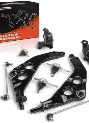 Frankberg 10x Braccio Oscillante Anteriore Sinistro Destro per MINI R50 R53 2002-2008 Mini Cabriolet R52 2004-2007 31356759537 31131489294