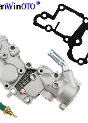 Alloggiamento del termostato uscita del liquido di raffreddamento flangia del collo dell'acqua adatta per Citroen BX C15 C3 Peugeot 1007 205 206 207 1336.Y8 9654775080 1336 Y8