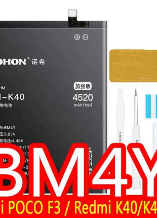 NOHON BM53 BM3L BM4E BM47 Battery For Xiaomi Mi 10T Pro Lite 9T 11T 8 9 10 10S 11 12 12X Max3 Mix 4 2 2S POCO F1 F2 Pro F3 M3 A3
