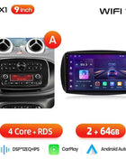 Junsun 8 Core Wireless CarPlay Android Auto Car Radio For Mercedes Benz Smart 453 Fortwo 2014-2020 4G WiFi GPS Navigation Stereo