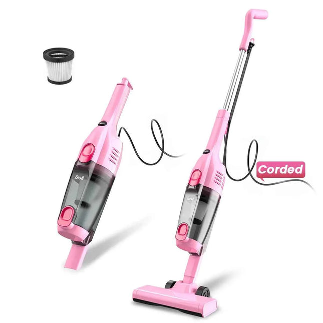 INSE R3S/R6X Corded Vacuum Cleaner Handheld Stick Vacuum Powerful 3 in1 Lightweight Vacuum Cleaners for Home Hard Floor Pet Hair