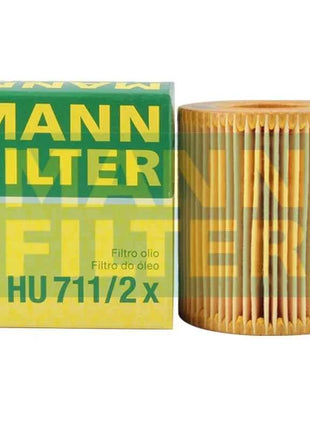 Filtro Olio MANNFILTER HU711/2X L321-14302 per FORD Mondeo 1.8 2.0 2.3 S-Max Galaxy, MAZDA 3(BK) 2.3, MAZDA 5 2.0, MAZDA 6, CX-7