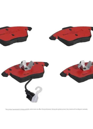 Brembo P85075N Premium Ceramic Front Disc Brake Pad Set Fit For AUDI/SEAT/SKODA/SPYKER/VW/VW (FAW) OE# 1K0698151C