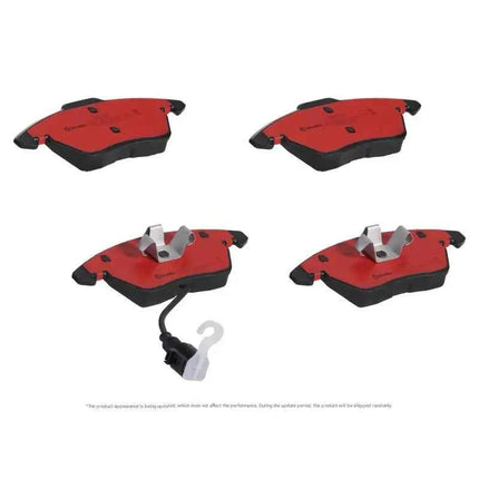 Brembo P85075N Premium Ceramic Front Disc Brake Pad Set Fit For AUDI/SEAT/SKODA/SPYKER/VW/VW (FAW) OE# 1K0698151C