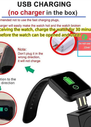 Smart Watch For Men Women Wristwatch Bluetooth Connect Phone Music Player Fitness Sport Bracelet Health Monitor Digital Watches