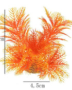 Artificial Aquarium Decor Plants Water Weeds Ornament Aquatic Fish Tank Simulation Grass Flower Decoration Accessories
