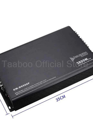 4 Channel Car Amplifier 90W x4 High Power Stero AMP Aluminum Chassis Amplifiers 360° Surround Sound System For Car Speaker Unit