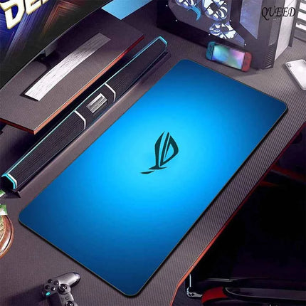 Asus Rog Mause Pad Anime Mouse Mats Gaming Computer Desk Mat Mouse Carpet Pc Accessories Gamer Mouse Pad Speed Rubber Mat