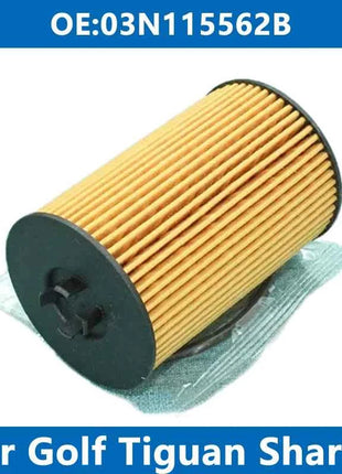 1/6/10PCS Car Oil Filter 03N115562B For VW Golf VII JETTA IV Passat B8 Tiguan SHARAN CADDY CRAFTER SKODA Octavia SEAT 1.6 2.0TDI
