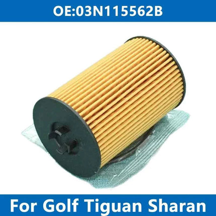 1/6/10PCS Car Oil Filter 03N115562B For VW Golf VII JETTA IV Passat B8 Tiguan SHARAN CADDY CRAFTER SKODA Octavia SEAT 1.6 2.0TDI