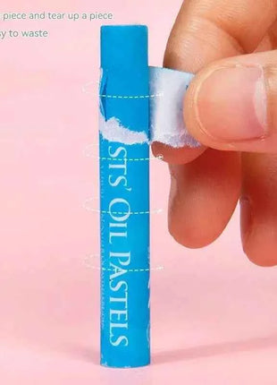 Set Pastelli a Olio Morbidi 25/50 Colori per Bambini e Studenti d'Arte