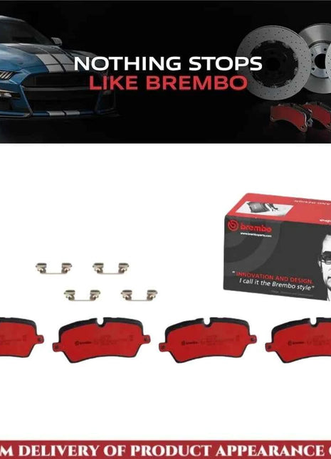 Brembo P44021N Rear Break Pads Ceramic Disc Brake Pad Set Kit Fit For LAND ROVER LR079910 LR108260
