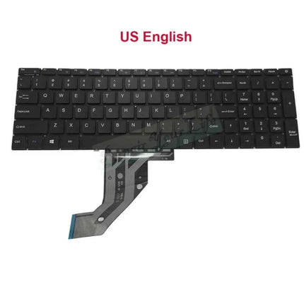 US LA/Latin Brazil Notebook Keyboard for Thomson X15 x15i5-8tu512 X15I3 MB3661009 YXT-NB93-142 Replacement teclado pt-br