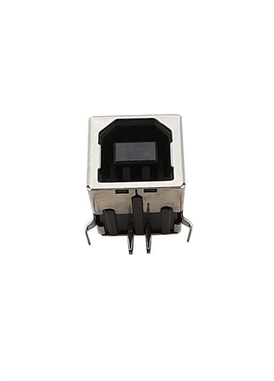 5 pezzi connettore USB 2.0 tipo B presa femmina riparazione interfaccia stampante per saldatura PCB ad angolo retto
