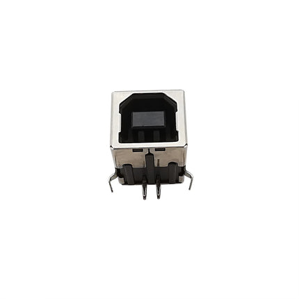 5 pezzi connettore USB 2.0 tipo B presa femmina riparazione interfaccia stampante per saldatura PCB ad angolo retto