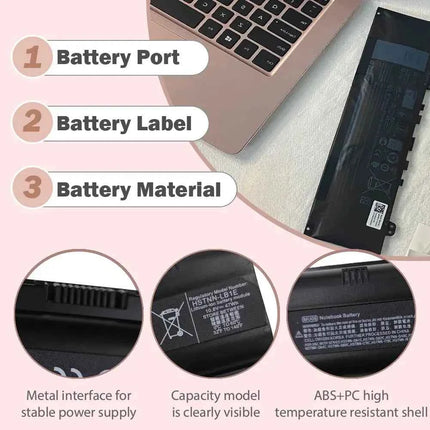CQ32 MU06 Replace Laptop Battery for HP Spare 593553-001 593554-001 CQ42 CQ43 435 436 for HP Pavilion DM4 G4 G6 G7 DV3-4000 DV5-