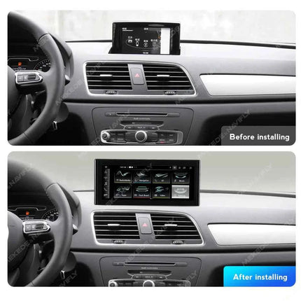 8-Croe Car Wireless Carplay Android Auto For Audi Q3 2012-2018 Multimedia Video Player GPS smart car machine system
