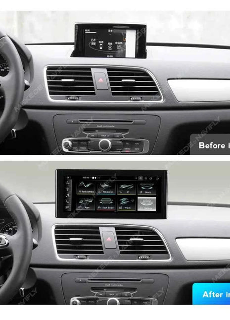 8-Croe Car Wireless Carplay Android Auto For Audi Q3 2012-2018 Multimedia Video Player GPS smart car machine system