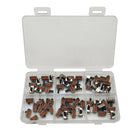 60 Pz/scatola 6 Formati SK12D07 Interruttori A Levetta 3Pin PCB 2 Posizione 1P2T SPDT Manopola Laterale Scorrevole In Miniatura SK12D07VG4