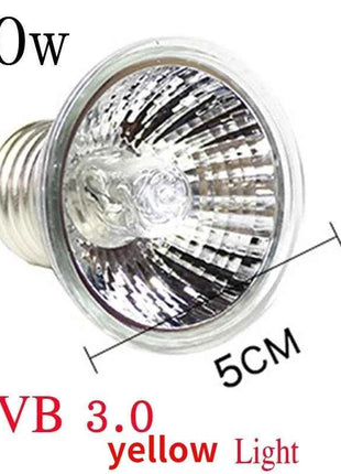 220V 25/50/75W UVA+UVB Reptile Lamp Bulb Turtle Basking UV Light Bulbs Heating Lamp Amphibians Lizards Temperature Controller