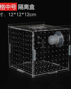 Acrylic Isolation Box Fish Tank Transparent Aquarium Small Fry Incubator Breeding Box Single Double Multi-grid Isolation Net