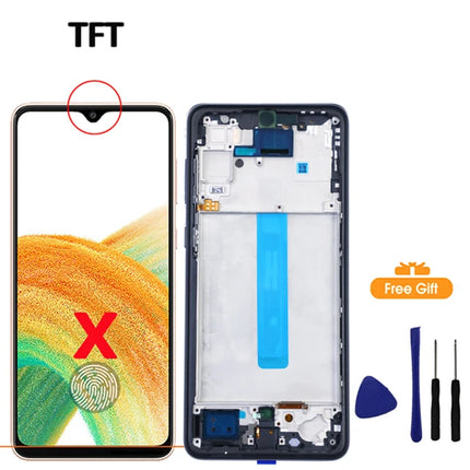 Display AMOLED per Samsung Galaxy A33 5G Display LCD Touch Screen Digitizer Assembly per Samsung A336 Display di ricambio