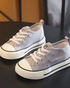 Good quality canvas shoes for children Boys' shoes Graffiti New spring and autumn girls' shoes Non-slip sneakers