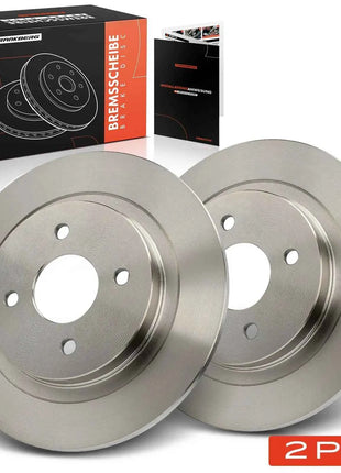 Frankberg 2x Dischi Freno Asse Posteriore per Ford Focus Turnier DAW DBW DNW 2.0L 2002-2004 4324591 4411312