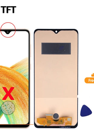 Display AMOLED per Samsung Galaxy A33 5G Display LCD Touch Screen Digitizer Assembly per Samsung A336 Display di ricambio