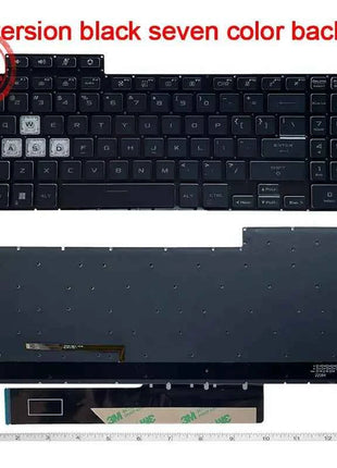 US Backlight Keyboard for ASUS TUF Gaming F15 FX507 FX507Z FX507ZC FX507ZE FX507ZM Replacement Keyboards 6913US00 V210846DS1