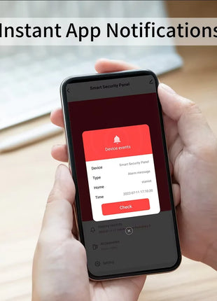 Staniot WiFi 4G sistema di sicurezza domestica protezione di sicurezza Wireless Tuya Smart Home sensori di allarme sirena integrata funziona con Alexa,Supporta il kit antifurto per il telecomando dell'app