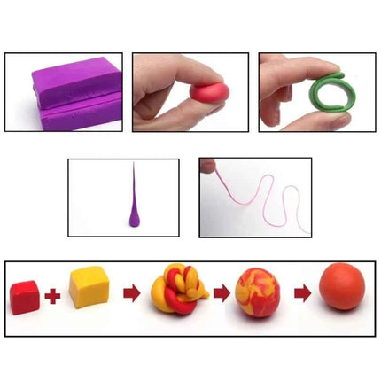 24 colori polimero stampaggio argilla Set forno cottura con strumenti scultura accessori artigianato fai da te giocattoli educativi per bambini regalo all'ingrosso