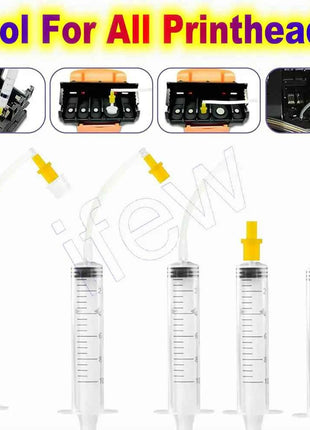 100ML Inkjet Printer Head Cleaning Kit Compatible With Epson Hp Brother Canon Nozzle & Printhead Cleaner For Printers Head Clean