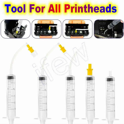 100ML Inkjet Printer Head Cleaning Kit Compatible With Epson Hp Brother Canon Nozzle & Printhead Cleaner For Printers Head Clean