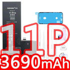 NOHON  High Capacity Phone Battery for iPhone 13 13Pro 12 Pro 11 X XR XS 12Mini 13PM 15Pro MAX 14 SE SE2 SE3 Replacement Bateria