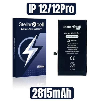 Choice StellarXcell OEM Chip Battery Replacement for IPhoneSE 7 8 X XR XS XSMAX iphone11 12pro 13mii 14pro 15Pro  Replacement