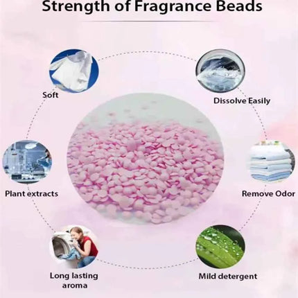 Laundry Fragrance Beads Granule Water Soluble Softener Pods Diffuser Perfume Washing Machine Tools for Soft Clothing