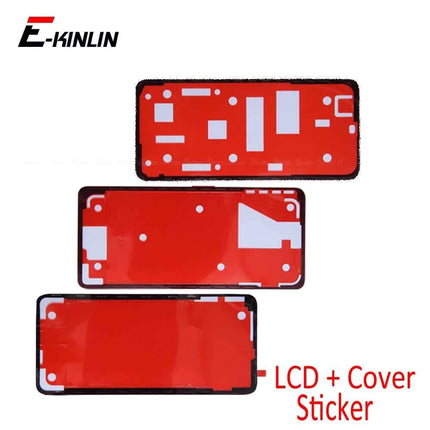 Per Xiaomi Poco F5 F6 M6 X6 Pro Mi Civi 1S 2 3 4G Display LCD Schermo Posteriore Della Copertura Dell'alloggiamento Adesivo Nastro Colla Parti