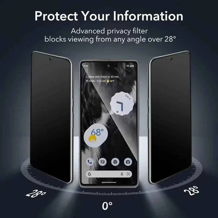 Pellicola idrogel per la privacy da 3 pezzi per Google Pixel 11 10 9 8 7 Pro 10A 9A 8A Protezione per lo schermo privacy