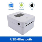 White USB Bluetooth / EU Plug
