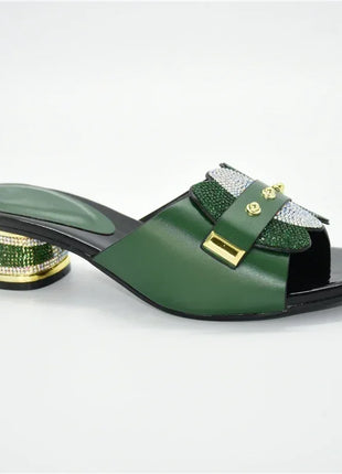 New without bag Pumps Super low heels Italian women Wedding for party heels Elegant shoes Slippers Women's summer slippers 2025